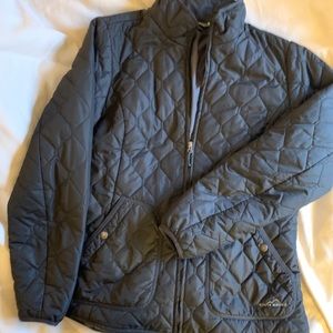 Eddie Bauer black puffy jacket